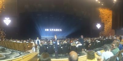 Blaine's enormous stage for 'In Spades'